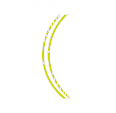 Foliatec Pin-Striping Para Llantas Neon-Verde - Ancho = 7mm: 14x 41cm